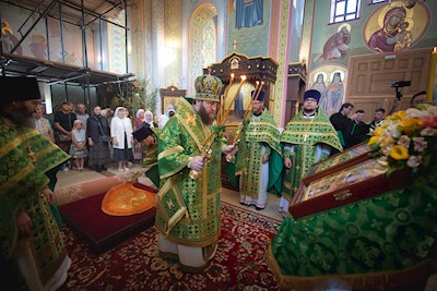 Митрополит Игнатий совершил Божественную литургию в Свято-Иоанновском женском монастыре с. Алексеевка