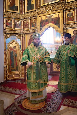 Митрополит Игнатий совершил Божественную литургию в Свято-Иоанновском женском монастыре с. Алексеевка