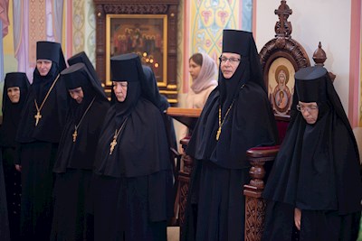 Митрополит Игнатий совершил Божественную литургию в Свято-Иоанновском женском монастыре с. Алексеевка