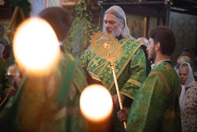 Митрополит Игнатий совершил Божественную литургию в Свято-Иоанновском женском монастыре с. Алексеевка