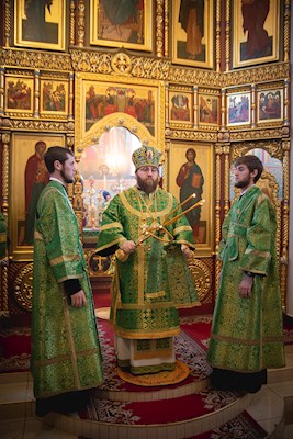 Митрополит Игнатий совершил Божественную литургию в Свято-Иоанновском женском монастыре с. Алексеевка