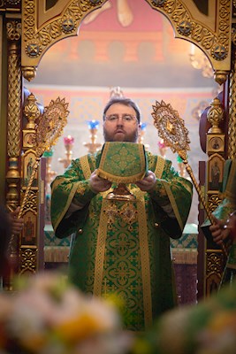 Митрополит Игнатий совершил Божественную литургию в Свято-Иоанновском женском монастыре с. Алексеевка