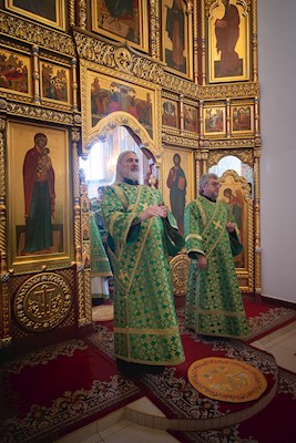 Митрополит Игнатий совершил Божественную литургию в Свято-Иоанновском женском монастыре с. Алексеевка