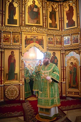 Митрополит Игнатий совершил Божественную литургию в Свято-Иоанновском женском монастыре с. Алексеевка