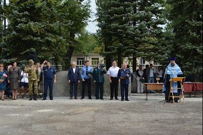 Молебен на День знаний в Саратовской кадетской школе-интернате № 1 имени Б.Н. Ерёмина