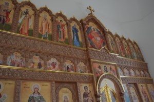 В новом храме мучеников Адриана и Наталии совершен чин положения Антиминса