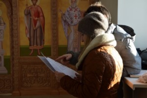 В новом храме мучеников Адриана и Наталии совершен чин положения Антиминса