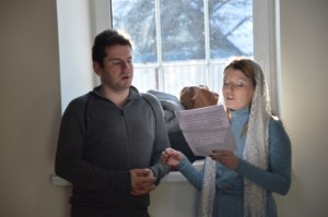 В новом храме мучеников Адриана и Наталии совершен чин положения Антиминса