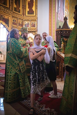 Митрополит Игнатий совершил Божественную литургию в Свято-Иоанновском женском монастыре с. Алексеевка