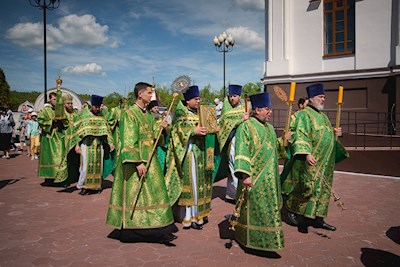 Митрополит Игнатий совершил Божественную литургию в Свято-Иоанновском женском монастыре с. Алексеевка