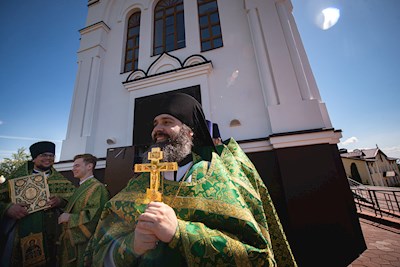 Митрополит Игнатий совершил Божественную литургию в Свято-Иоанновском женском монастыре с. Алексеевка