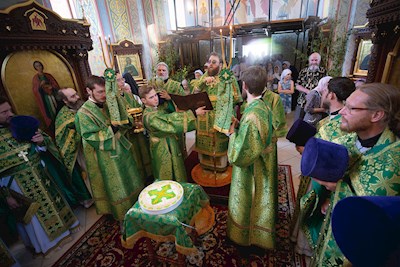 Митрополит Игнатий совершил Божественную литургию в Свято-Иоанновском женском монастыре с. Алексеевка