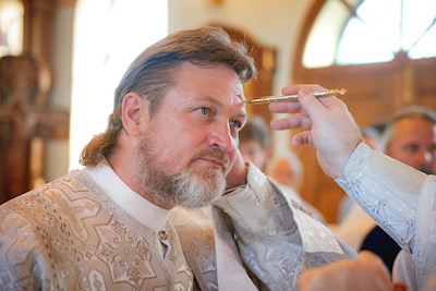 Митрополит Игнатий совершил всенощное бдение в Вознесенско-Пантелеимоновском храме с. Усть-Курдюм