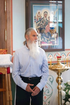 Митрополит Игнатий совершил всенощное бдение в Вознесенско-Пантелеимоновском храме с. Усть-Курдюм