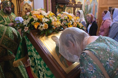 Митрополит Игнатий совершил Божественную литургию в Свято-Иоанновском женском монастыре с. Алексеевка