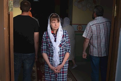 Митрополит Игнатий совершил всенощное бдение в Вознесенско-Пантелеимоновском храме с. Усть-Курдюм