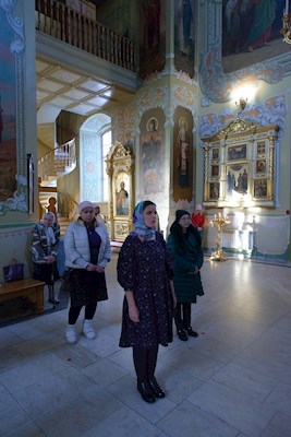 Митрополит Игнатий совершил всенощное бдение в Покровском соборе г. Саратова