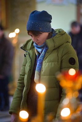 Митрополит Игнатий совершил всенощное бдение в Покровском соборе г. Саратова