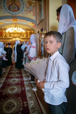 Митрополит Игнатий совершил всенощное бдение в Вознесенско-Пантелеимоновском храме с. Усть-Курдюм