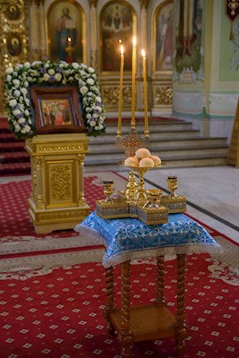 Митрополит Игнатий совершил всенощное бдение в Покровском соборе г. Саратова
