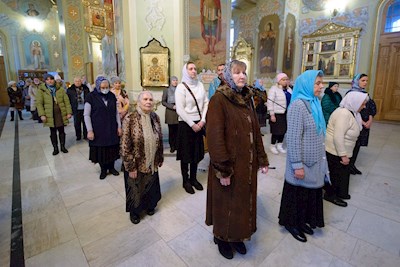 Митрополит Игнатий совершил всенощное бдение в Покровском соборе г. Саратова
