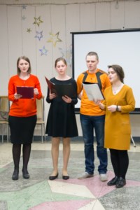В Саратове прошла пасхальная молодежная вечерка