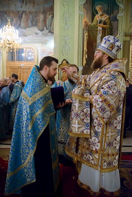 Митрополит Игнатий совершил всенощное бдение в Покровском соборе г. Саратова