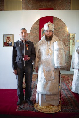Митрополит Игнатий совершил Божественную литургию в храме Вознесения Господня г. Саратова