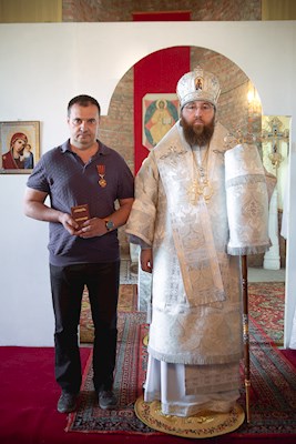 Митрополит Игнатий совершил Божественную литургию в храме Вознесения Господня г. Саратова
