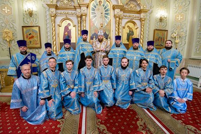 Митрополит Игнатий совершил всенощное бдение в Покровском соборе г. Саратова