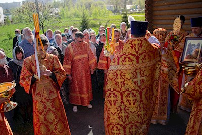 Митрополит Игнатий совершил Божественную литургию в Сретенском храме Саратова