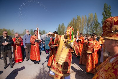 Митрополит Игнатий совершил Божественную литургию в Сретенском храме Саратова