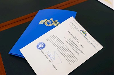 Митрополит Игнатий вручил церковные награды клирикам епархии и сотрудникам епархиального управления