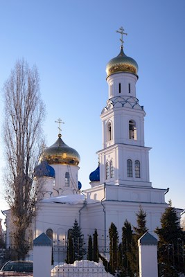 Митрополит Игнатий совершил Божественную литургию в Свято-Духовском соборе г. Саратова