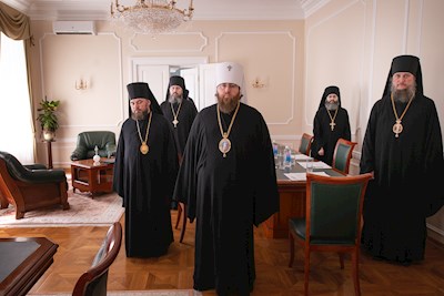Состоялось заседание Архиерейского совета