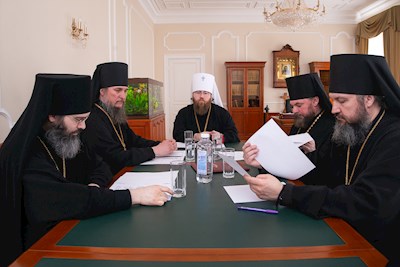 Состоялось заседание Архиерейского совета