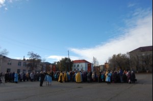 В Хвалынске в День народного единства прошел крестный ход