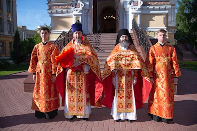 В Саратове почтили память святых равноапостольных Кирилла и Мефодия