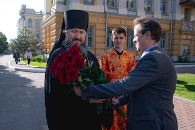В Саратове почтили память святых равноапостольных Кирилла и Мефодия