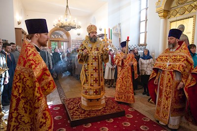 В Саратове почтили память святых равноапостольных Кирилла и Мефодия