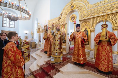 В Саратове почтили память святых равноапостольных Кирилла и Мефодия