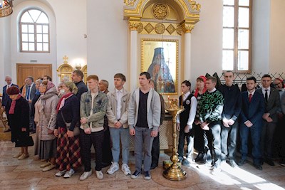 В Саратове почтили память святых равноапостольных Кирилла и Мефодия