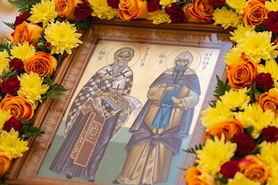 В Саратове почтили память святых равноапостольных Кирилла и Мефодия