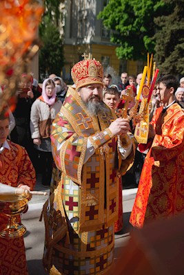 В Саратове почтили память святых равноапостольных Кирилла и Мефодия