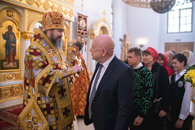 В Саратове почтили память святых равноапостольных Кирилла и Мефодия
