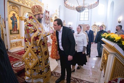 В Саратове почтили память святых равноапостольных Кирилла и Мефодия