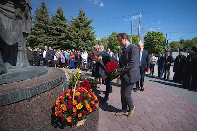 В Саратове почтили память святых равноапостольных Кирилла и Мефодия