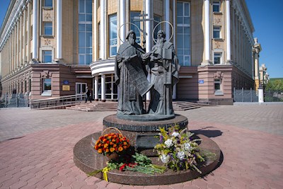 В Саратове почтили память святых равноапостольных Кирилла и Мефодия