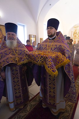 Митрополит Игнатий совершил Божественную литургию во Владимирском женском монастыре г. Вольска