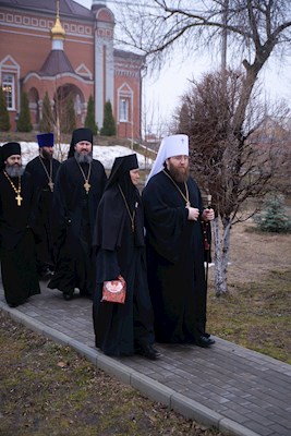 Митрополит Игнатий совершил Божественную литургию во Владимирском женском монастыре г. Вольска